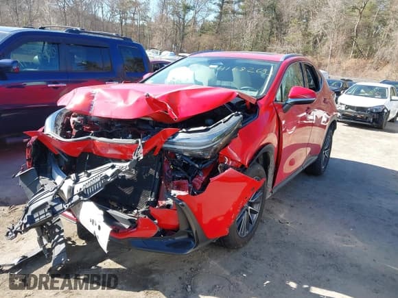 ✅ 2023 Lexus NX 350 Premium • VIN: 2T2GGCEZ3PC019754 • Лот: 41682693. Опубликован ранее на IAAI с пробегом 32 388 миль. Бесплатный доступ к архиву аукционных продаж из США и подробный отчёт об истории автомобиля на DreamBid. Изображение 2.