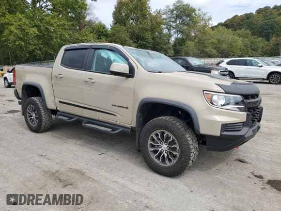 ✅ 2022 Chevrolet Colorado 4WD ZR2 • VIN: 1GCGTEENXN1268319 • Лот: 71788684. Опубликован ранее на Copart с пробегом 16 192 миль. Бесплатный доступ к архиву аукционных продаж из США и подробный отчёт об истории автомобиля на DreamBid. Изображение 4.