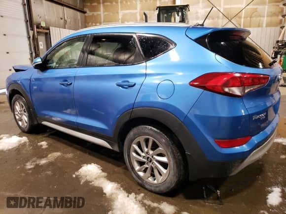 2017 Hyundai Tucson Sport with VIN KM8J3CA25HU518506, listed as a Copart auction lot 52962665 with 36,284 mi miles and Salvage title. Bid and sale history available at DreamBid. Image 2.