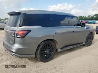 ✅ 2025 Infiniti QX80 • VIN: JN8AZ3DBXS9402778 • Лот: 61817465. Опубликован ранее на Copart с пробегом 14 394 миль. Бесплатный доступ к архиву аукционных продаж из США и подробный отчёт об истории автомобиля на DreamBid. Изображение 3.