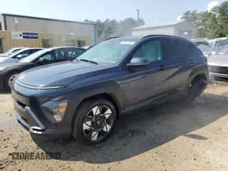 2024 Hyundai Kona SEL with VIN KM8HB3AB8RU149689, listed as a Copart auction lot 81620615 with 33,805 mi miles and Salvage title. Bid and sale history available at DreamBid. Image 1.