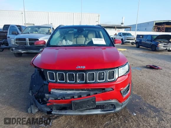 ✅ 2019 Jeep Compass Limited • VIN: 3C4NJCCB1KT638104 • Lot: 41499495. Listed on IAAI with 56,270 mi. Free auction sales archive from the USA and detailed vehicle history report at DreamBid. Image 13.