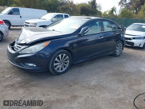 ✅ 2014 Hyundai Sonata SE • VIN: 5NPEC4AC4EH886685 • Lot: 43556748. Wystawiony na IAAI z przebiegiem 41 448 mil. Bezpłatny archiwum sprzedaży aukcyjnych z USA i szczegółowy raport historii pojazdu na DreamBid. Zdjęcie 2.