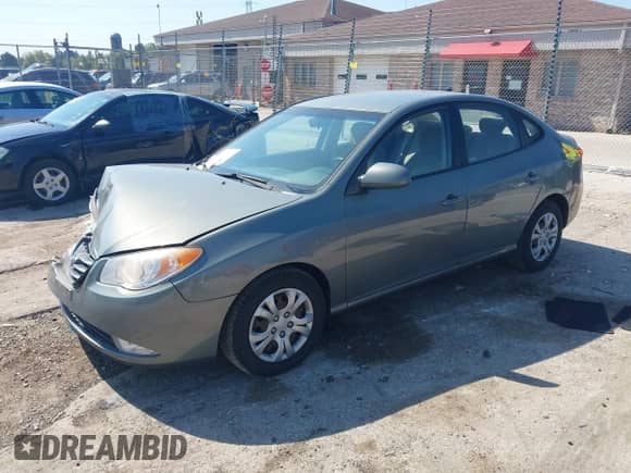 2010 Hyundai Elantra SE with VIN KMHDU4AD6AU870503, listed as a IAAI auction lot 43245088 with 207,474 mi miles and . Bid and sale history available at DreamBid. Image 17.