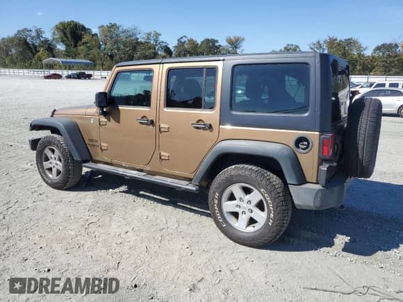 ✅ 2015 Jeep Wrangler Unlimited Sport • VIN: 1C4HJWDG7FL620619 • Лот: 82568875. Опубликован ранее на Copart с пробегом 95 171 миль. Бесплатный доступ к архиву аукционных продаж из США и подробный отчёт об истории автомобиля на DreamBid. Изображение 2.