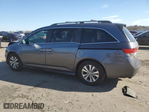 ✅ 2014 Honda Odyssey EX • VIN: 5FNRL5H43EB007911 • Lot: 92444205. Wystawiony na Copart z przebiegiem 78 035 mil. Bezpłatny archiwum sprzedaży aukcyjnych z USA i szczegółowy raport historii pojazdu na DreamBid. Zdjęcie 2.