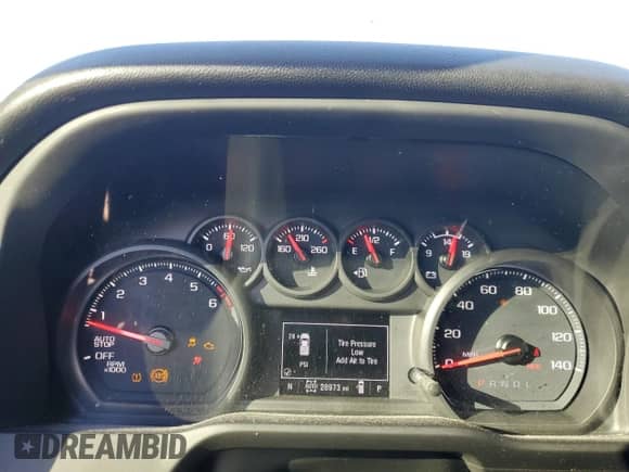 2022 Chevrolet Silverado 1500 Custom Trail Boss with VIN 3GCPDCEDXNG674837, listed as a Copart auction lot 88046125 with 28,973 mi miles and Clean title. Bid and sale history available at DreamBid. Image 9.