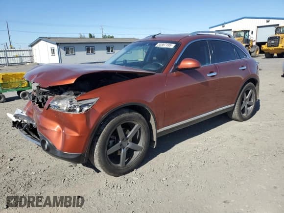 ✅ 2007 Infiniti FX • VIN: JNRBS08W47X400561 • Лот: 55867195. Опубликован ранее на Copart с пробегом 160 130 миль. Бесплатный доступ к архиву аукционных продаж из США и подробный отчёт об истории автомобиля на DreamBid. Изображение 1.
