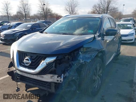 2016 Nissan Murano SV with VIN 5N1AZ2MH3GN135844, listed as a IAAI auction lot 41358536 with 103,470 mi miles and . Bid and sale history available at DreamBid. Image 2.