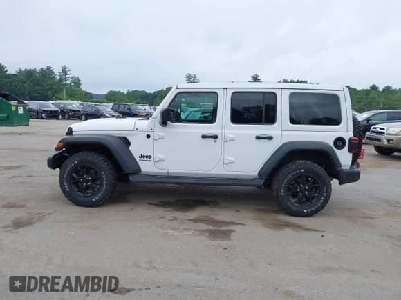 ✅ 2022 Jeep Wrangler Unlimited Sport S • VIN: 1C4HJXDG5NW156250 • Lot: 42601680. Wystawiony na IAAI z przebiegiem 56 083 mil. Bezpłatny archiwum sprzedaży aukcyjnych z USA i szczegółowy raport historii pojazdu na DreamBid. Zdjęcie 14.