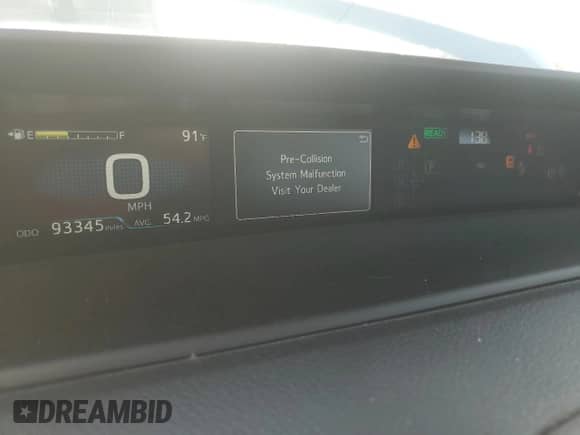 2022 Toyota Prius L Eco с VIN JTDKAMFU1N3176004, выставлен на аукционе Copart как лот 66725835 с пробегом 93 345 миль миль и Списание • Salvage title. История ставок и продаж доступна на DreamBid. Изображение 9.