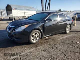 2014 Hyundai Sonata GLS with VIN 5NPEB4AC7EH939477, listed as a Copart auction lot 87128015 with 99,343 mi miles and Salvage title. Bid and sale history available at DreamBid. Image 1.