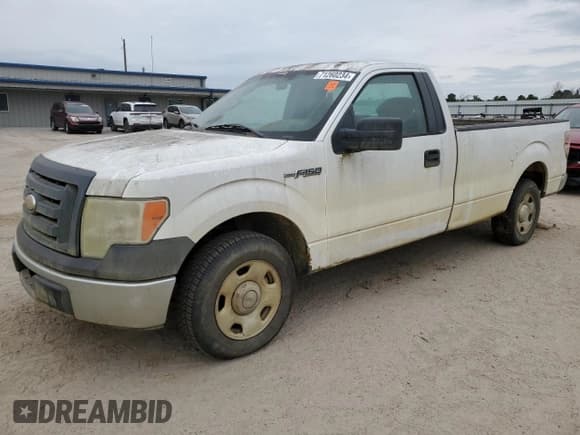 ✅ 2009 Ford F-150 XL • VIN: 1FTRF12W69KA81665 • Lot: 71260234. Listed on Copart with Not provided. Free auction sales archive from the USA and detailed vehicle history report at DreamBid. Image 1.