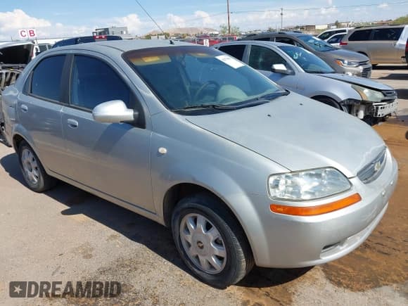 ✅ 2005 Chevrolet Aveo LS • VIN: KL1TD52685B375105 • Lot: 42576891. Listed on IAAI with Not provided. Free auction sales archive from the USA and detailed vehicle history report at DreamBid. Image 1.
