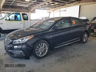2015 Hyundai Sonata Sport with VIN 5NPE34AF8FH096169, listed as a Copart auction lot 80127445 with Not provided miles and Salvage title. Bid and sale history available at DreamBid. Image 1.