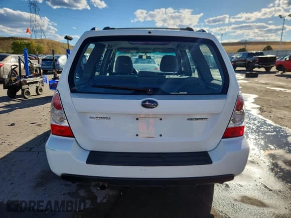 ✅ 2006 Subaru Forester X • VIN: JF1SG63616G703362 • Lot: 84799105. Listed on Copart with Not provided. Free auction sales archive from the USA and detailed vehicle history report at DreamBid. Image 6.