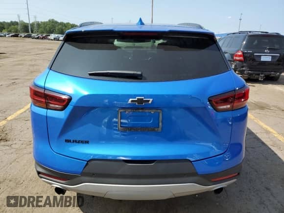 2024 Chevrolet Blazer LT with VIN 3GNKBCR40RS253231, listed as a Copart auction lot 68289534 with 2,069 mi miles and Clean title. Bid and sale history available at DreamBid. Image 6.