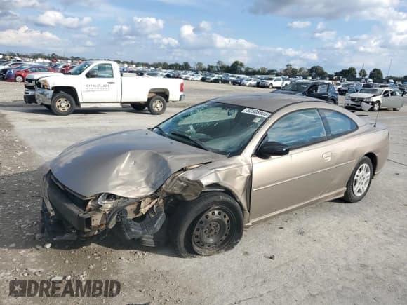 ✅ 2002 Dodge Stratus SE/SXT • VIN: 4B3AG42GX2E067535 • Lot: 82308805. Listed on Copart with 138,968 mi. Free auction sales archive from the USA and detailed vehicle history report at DreamBid. Image 1.