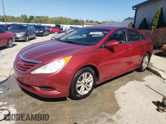 ✅ 2012 Hyundai Sonata GLS • VIN: 5NPEB4AC9CH433811 • Lot: 71626124. Listed on Copart with 113,336 mi. Free auction sales archive from the USA and detailed vehicle history report at DreamBid. Image 1.