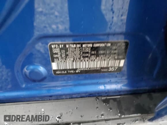 ✅ 2018 Mitsubishi Outlander ES • VIN: JA4AR3AU5JZ024363 • Лот: 90821375. Опубликован ранее на Copart с пробегом 96 922 миль. Бесплатный доступ к архиву аукционных продаж из США и подробный отчёт об истории автомобиля на DreamBid. Изображение 14.