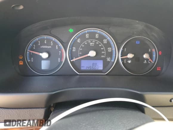 ✅ 2007 Hyundai Santa Fe SE • VIN: 5NMSH73E37H047406 • Lot: 72571774. Listed on Copart with 145,503 mi. Free auction sales archive from the USA and detailed vehicle history report at DreamBid. Image 9.