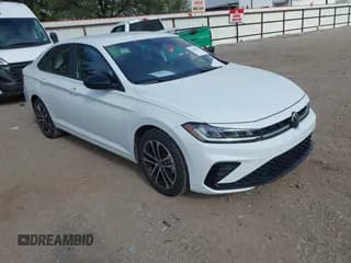 ✅ 2025 Volkswagen Jetta Sport • VIN: 3VWBX7BU3SM011892 • Lot: 43930715. Listed on IAAI with 26,616 mi. Free auction sales archive from the USA and detailed vehicle history report at DreamBid. Image 1.