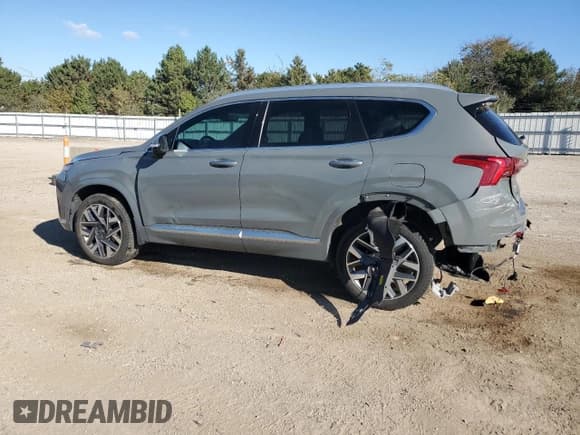 ✅ 2022 Hyundai Santa Fe Calligraphy • VIN: 5NMS5DAL5NH389218 • Lot: 90095975. Listed on Copart with 90,494 mi. Free auction sales archive from the USA and detailed vehicle history report at DreamBid. Image 2.