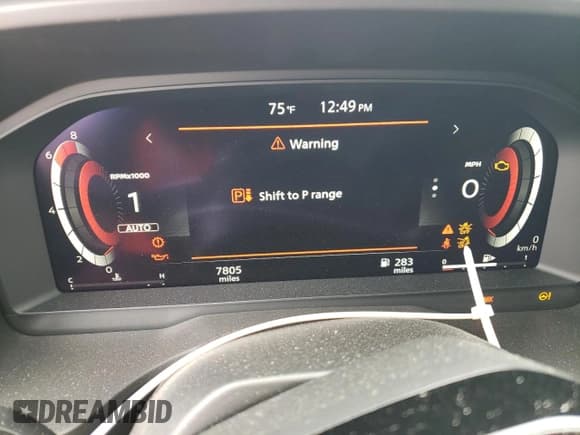 ✅ 2025 Nissan Rogue Platinum • VIN: JN8BT3DD9SW301255 • Lot: 55305505. Listed on Copart with 7,805 mi. Free auction sales archive from the USA and detailed vehicle history report at DreamBid. Image 9.