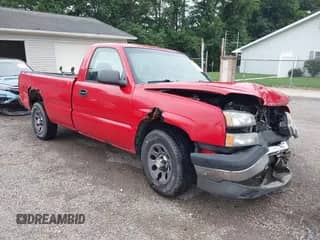 2004 Chevrolet Silverado 1500 Work Truck z VIN 1GCEC14X14Z148797, wystawiony jako IAAI lot #42652271 z przebiegiem 177 636 mil mil oraz . Historia ofert i sprzedaży dostępna na DreamBid. Obrazek 1.