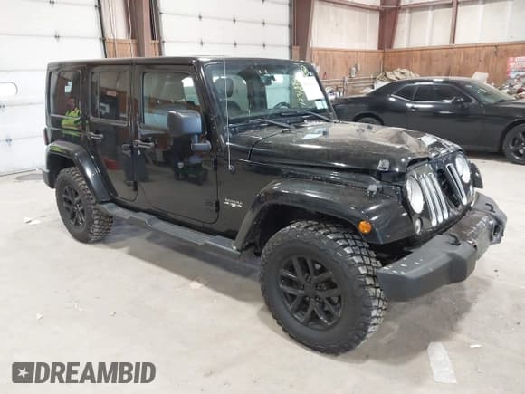 ✅ 2018 Jeep Wrangler Unlimited Sahara • VIN: 1C4HJWEG0JL907727 • Lot: 42316232. Listed on IAAI with 123,188 mi. Free auction sales archive from the USA and detailed vehicle history report at DreamBid. Image 1.