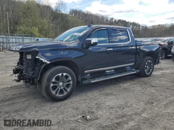 ✅ 2022 Chevrolet Silverado 1500 • VIN: 1GCUDJETXNZ525195 • Лот: 52793645. Опубликован ранее на Copart с пробегом 33 158 миль. Бесплатный доступ к архиву аукционных продаж из США и подробный отчёт об истории автомобиля на DreamBid. Изображение 1.