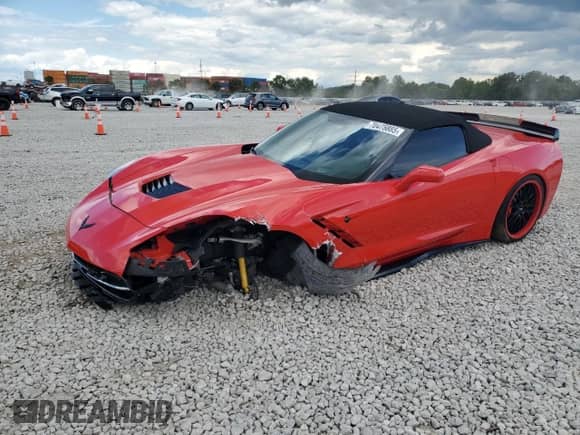 2017 Chevrolet Corvette 2LT с VIN 1G1YD3D7XH5110139, выставлен на аукционе Copart как лот 70475885 с пробегом 24 939 миль миль и Списание • Salvage title. История ставок и продаж доступна на DreamBid. Изображение 1.