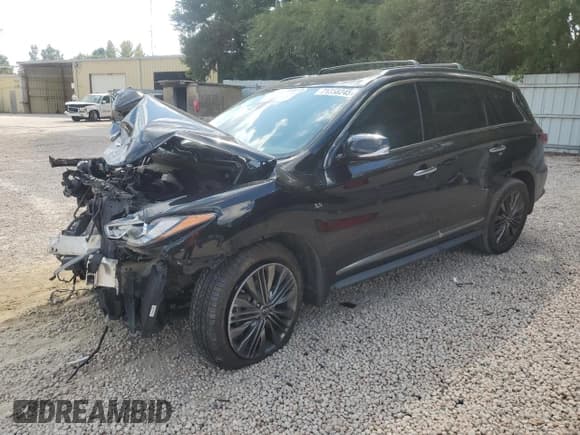 ✅ 2019 Infiniti QX60 Luxe • VIN: 5N1DL0MM1KC502650 • Лот: 71358245. Опубликован ранее на Copart с пробегом 85 180 миль. Бесплатный доступ к архиву аукционных продаж из США и подробный отчёт об истории автомобиля на DreamBid. Изображение 1.