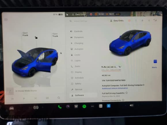 ✅ 2022 Tesla Model Y Performance • VIN: 7SAYGDEF6NF507869 • Lot: 90249735. Listed on Copart with 46,183 mi. Free auction sales archive from the USA and detailed vehicle history report at DreamBid. Image 9.