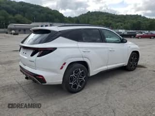 ✅ 2024 Hyundai Tucson N Line • VIN: KM8JFCD13RU166165 • Lot: 67902924. Wystawiony na Copart z przebiegiem 20 992 mil. Bezpłatny archiwum sprzedaży aukcyjnych z USA i szczegółowy raport historii pojazdu na DreamBid. Zdjęcie 3.