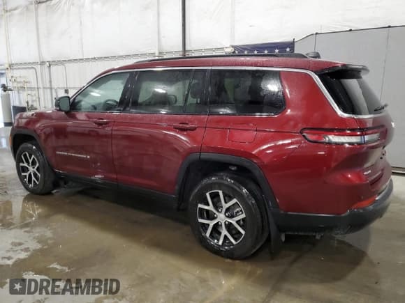✅ 2025 Jeep Grand Cherokee Limited • VIN: 1C4RJKBG0S8630132 • Lot: 85095395. Wystawiony na Copart z przebiegiem 9 344 mil. Bezpłatny archiwum sprzedaży aukcyjnych z USA i szczegółowy raport historii pojazdu na DreamBid. Zdjęcie 2.
