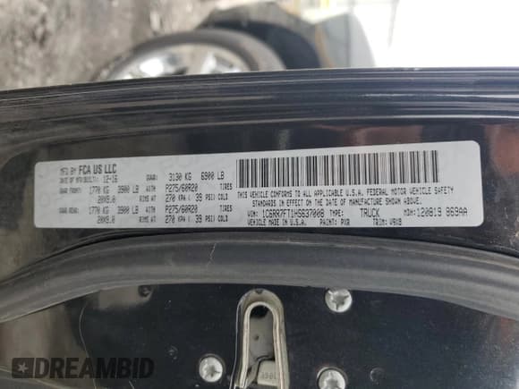 ✅ 2017 Ram 1500 Express • VIN: 1C6RR7FT1HS637008 • Лот: 86262995. Опубликован ранее на Copart с пробегом 228 861 миль. Бесплатный доступ к архиву аукционных продаж из США и подробный отчёт об истории автомобиля на DreamBid. Изображение 12.