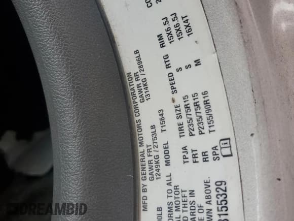 ✅ 2006 Chevrolet Colorado 1LT • VIN: 1GCDT136768155329 • Lot: 82244885. Wystawiony na Copart z przebiegiem 254 475 mil. Bezpłatny archiwum sprzedaży aukcyjnych z USA i szczegółowy raport historii pojazdu na DreamBid. Zdjęcie 12.