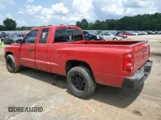 2005 Dodge Dakota SLT с VIN 1D7HE42KX5S230060, выставлен на аукционе Copart как лот 67889624 с пробегом 227 815 миль миль и Списание • Salvage title. История ставок и продаж доступна на DreamBid. Изображение 2.