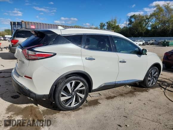 2016 Nissan Murano SL with VIN 5N1AZ2MHXGN143973, listed as a Copart auction lot 71229395 with 96,799 mi miles and Non repairable. Bid and sale history available at DreamBid. Image 3.