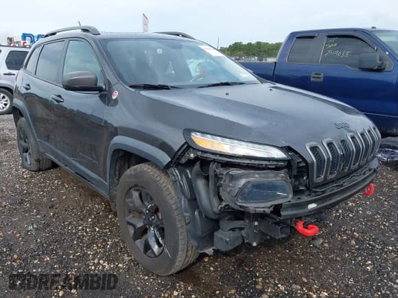 ✅ 2016 Jeep Cherokee Trailhawk • VIN: 1C4PJMBS3GW201884 • Lot: 43281243. Wystawiony na IAAI z przebiegiem 159 090 mil. Bezpłatny archiwum sprzedaży aukcyjnych z USA i szczegółowy raport historii pojazdu na DreamBid. Zdjęcie 1.