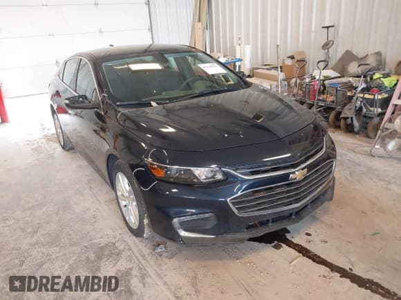 ✅ 2017 Chevrolet Malibu LT • VIN: 1G1ZE5ST8HF176583 • Lot: 43120151. Listed on IAAI with 94,715 mi. Free auction sales archive from the USA and detailed vehicle history report at DreamBid. Image 1.