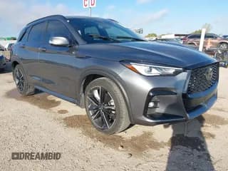 ✅ 2023 Infiniti QX50 Sport • VIN: 3PCAJ5FA8PF107355 • Lot: 43637736. Listed on IAAI with 36,485 mi. Free auction sales archive from the USA and detailed vehicle history report at DreamBid. Image 1.