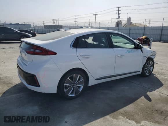 2018 Hyundai Ioniq Limited z VIN KMHC05LC9JU098886, wystawiony jako Copart lot #57116364 z przebiegiem 40 362 mil mil oraz Szkoda całkowita • Salvage title. Historia ofert i sprzedaży dostępna na DreamBid. Obrazek 3.