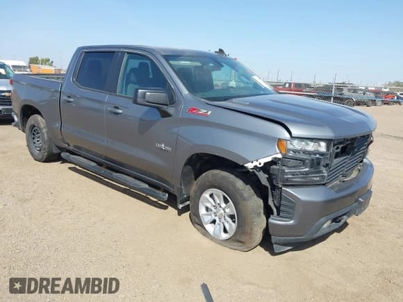 ✅ 2021 Chevrolet Silverado 1500 RST • VIN: 3GCUYEET4MG387356 • Lot: 41808678. Listed on IAAI with Not provided. Free auction sales archive from the USA and detailed vehicle history report at DreamBid. Image 1.