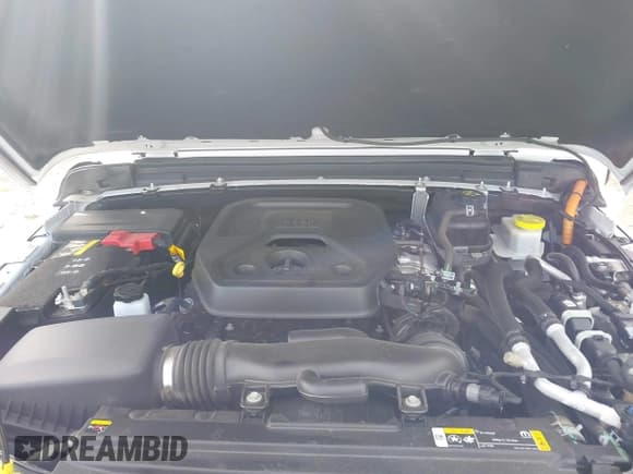 ✅ 2023 Jeep Wrangler Sahara • VIN: 1C4JJXP68PW696246 • Lot: 43210023. Listed on IAAI with 41,232 mi. Free auction sales archive from the USA and detailed vehicle history report at DreamBid. Image 10.