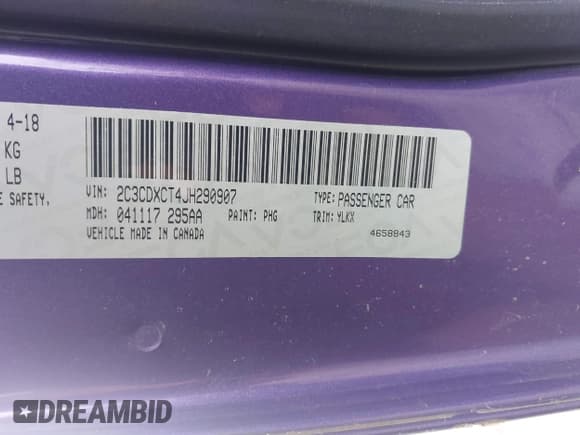 ✅ 2018 Dodge Charger R/T • VIN: 2C3CDXCT4JH290907 • Lot: 42880536. Wystawiony na IAAI z przebiegiem 117 826 mil. Bezpłatny archiwum sprzedaży aukcyjnych z USA i szczegółowy raport historii pojazdu na DreamBid. Zdjęcie 9.