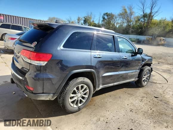 2014 Jeep Grand Cherokee Limited с VIN 1C4RJFBM6EC385481, выставлен на аукционе Copart как лот 85584805 с пробегом 189 607 миль миль и На запчасти • Non repairable. История ставок и продаж доступна на DreamBid. Изображение 3.