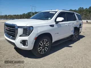 ✅ 2021 GMC Yukon AT4 • VIN: 1GKS2CKD0MR480616 • Lot: 49225275. Listed on Copart with 64,108 mi. Free auction sales archive from the USA and detailed vehicle history report at DreamBid. Image 1.