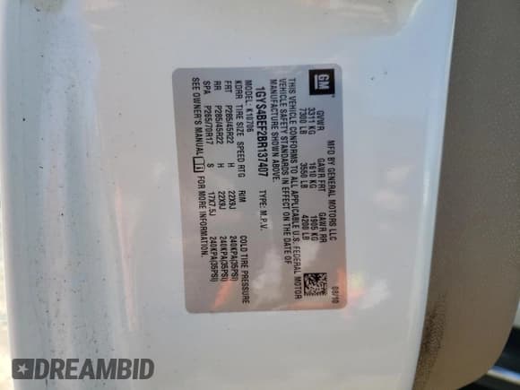 ✅ 2011 Cadillac Escalade Luxury • VIN: 1GYS4BEF2BR137407 • Lot: 86196395. Listed on Copart with 210,681 mi. Free auction sales archive from the USA and detailed vehicle history report at DreamBid. Image 13.